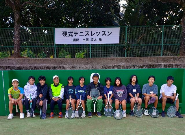 名護市スポーツ力向上促進事業　令和7年度硬式テニスレッスン