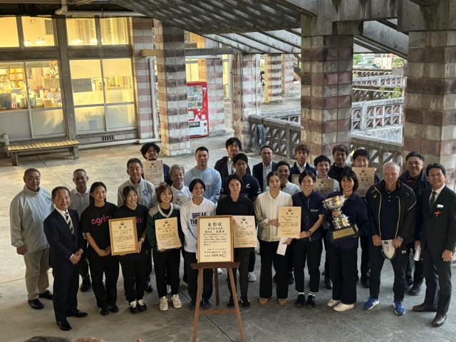 第77回沖縄県民スポーツ大会名護市選手団　市長表敬