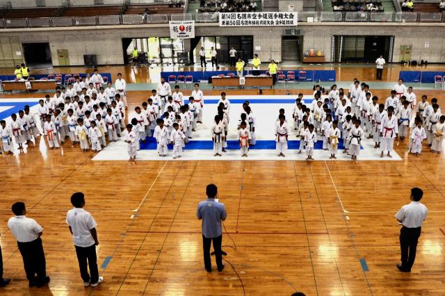 第14回名護市空手道選手権大会及び第50回名護市球技・武道大会